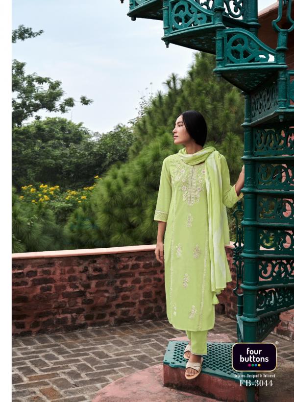 Four Buttons Fanaa Fancy Cotton Designer Exclusive Readymade Suit Collection